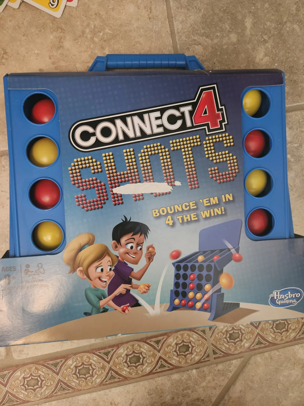 Connect 4 & Battleship Shots Board Games